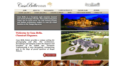 Desktop Screenshot of casabellaestate.com